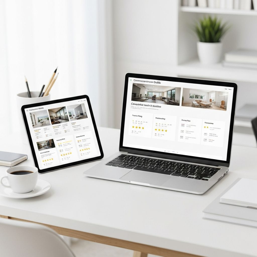 Preview of the Inland Empire Assisted Living Buyer's Guide on tablet and laptop